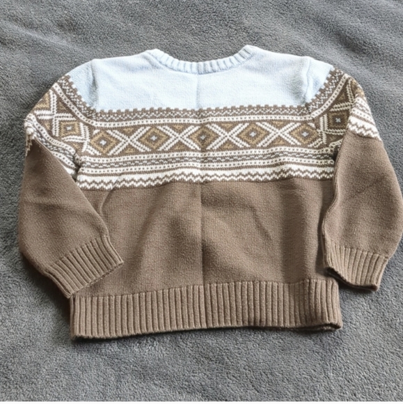 3T Sweater Bundle, Knit and Teddy Fleece Sweaters, Little Boy - Picture 4 of 11